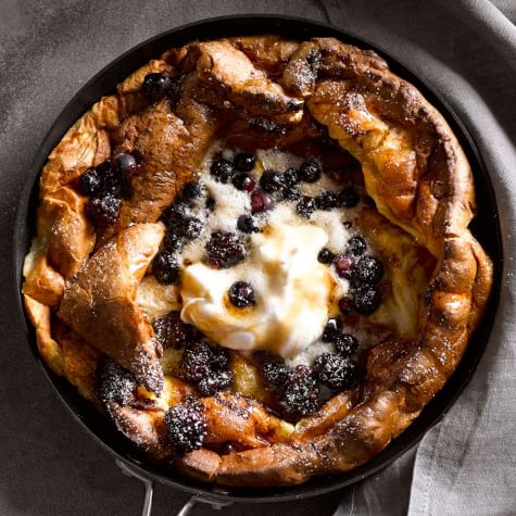 Dutch Baby with Fresh Berries